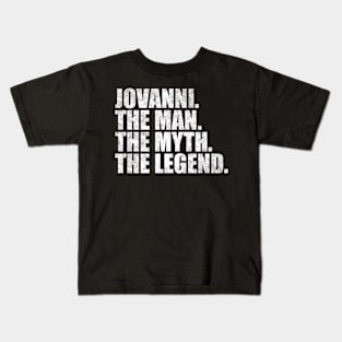 Jovanni Legend Jovanni Name Jovanni given name Kids T-Shirt